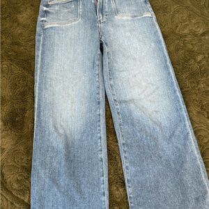 PAIGE Anessa Light Blue Flare Jeans